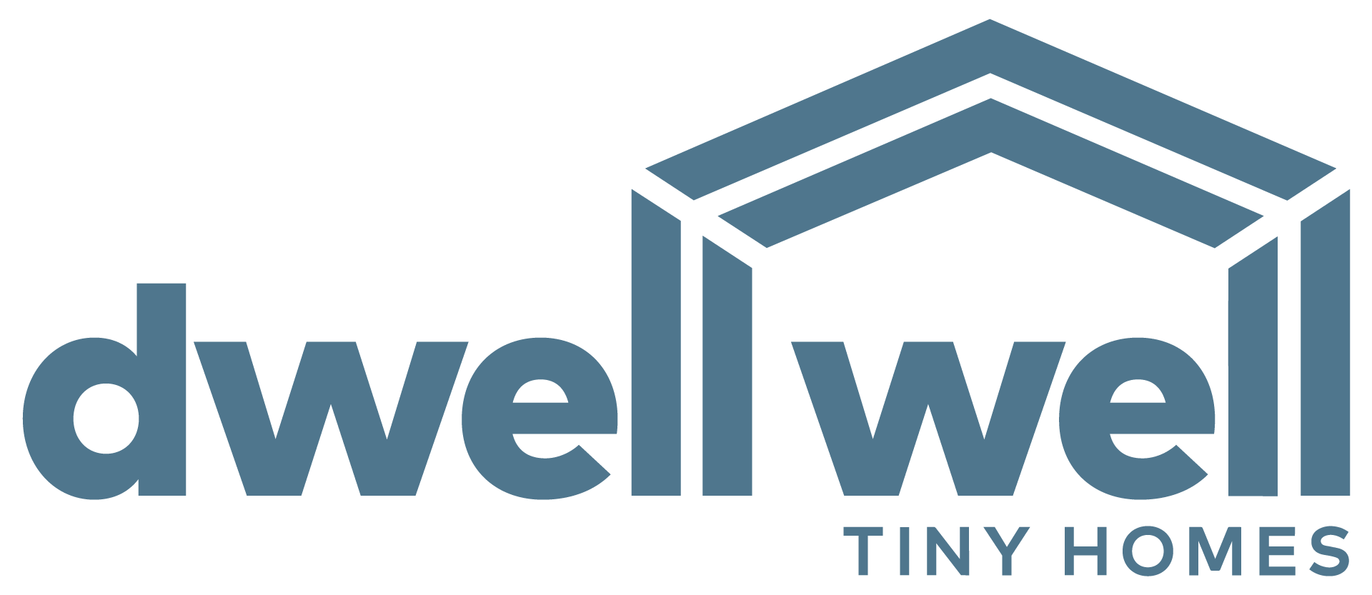 DwellWell logo blue.