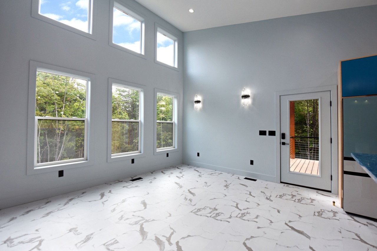 large white living room